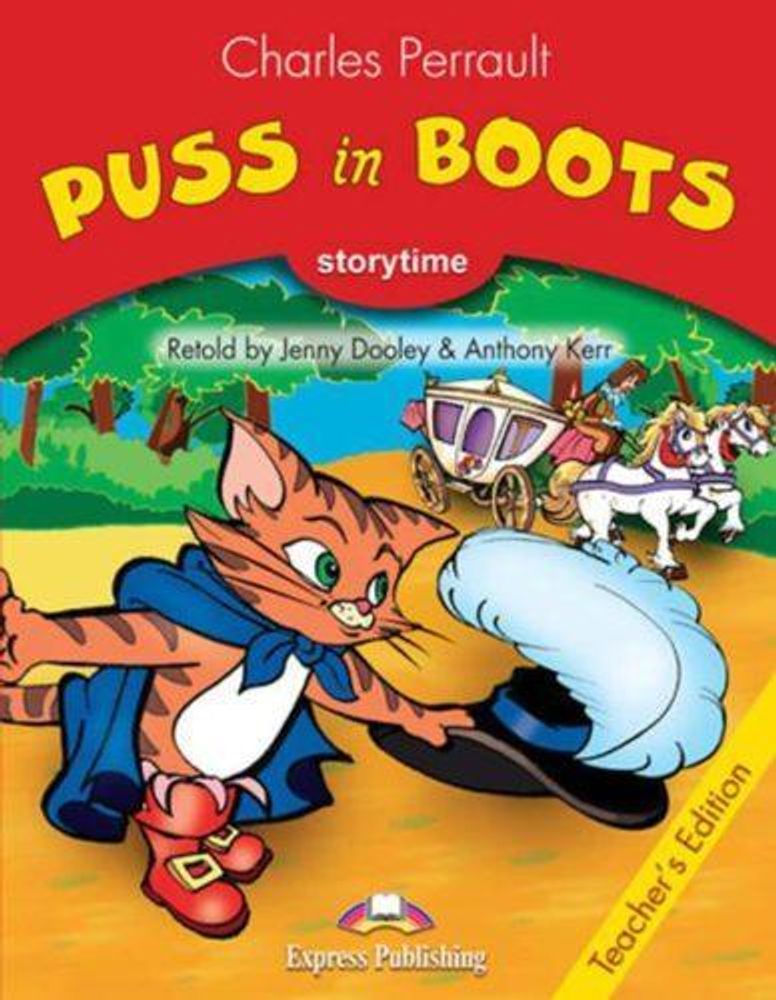 Puss in boots. Книга для учителя (с ссылкой на электронное приложение)