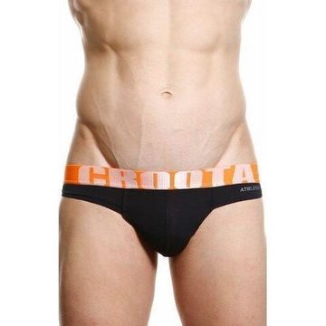 Мужские трусы слипы CROOTA Inner Sport Bikini Brief Black CR00034