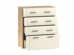 Спальня Livorno 5 дуб бунратти / софт панакота