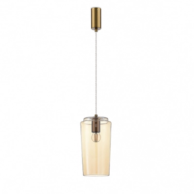 Подвес,  D150xH270 мм,  1хЕ27 40Вт,  янтарный