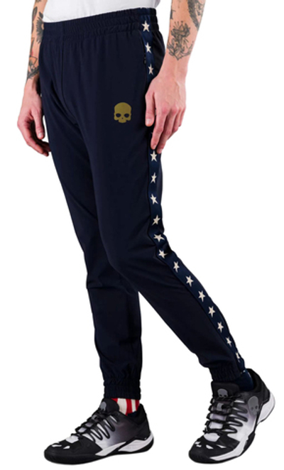 Мужские теннисные штаны Hydrogen Star Tech Pants - blue navy