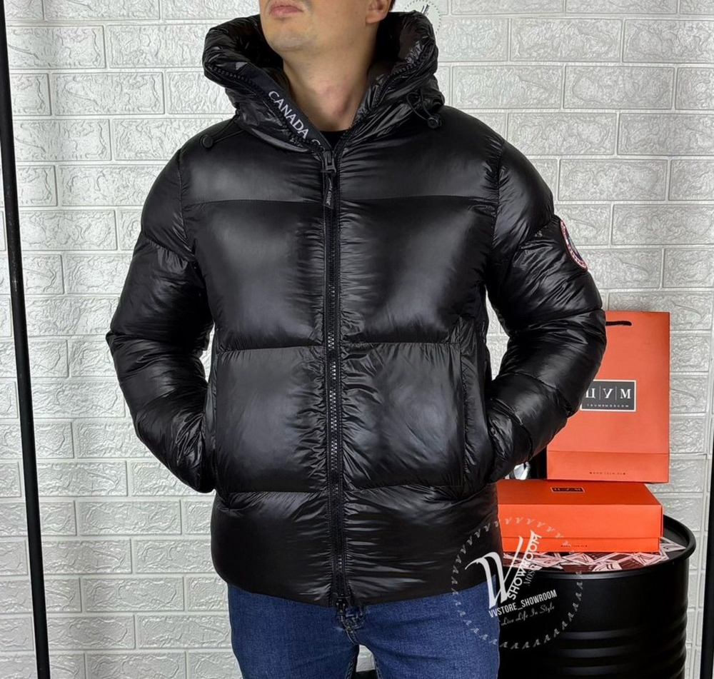 Пуховик Canada Goose Crofton Puffer премиум глянец