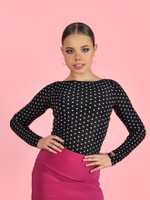 Боди для танцев с принтом