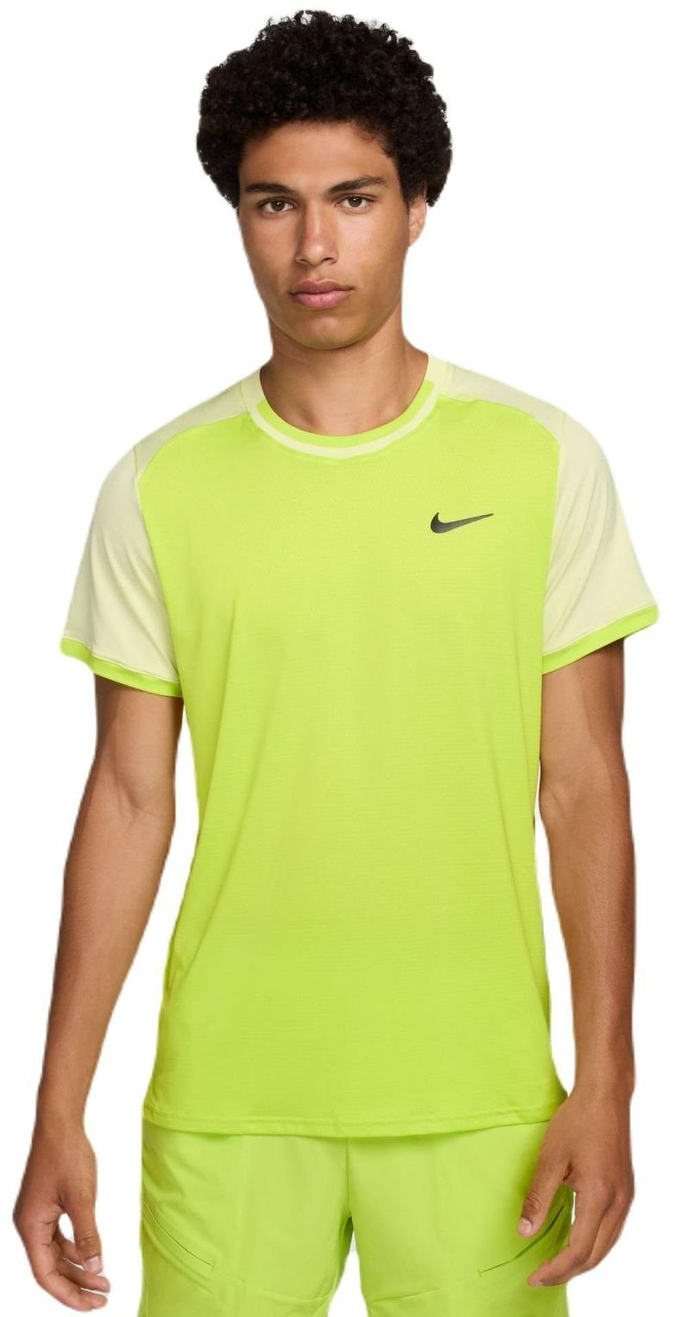 ОДЕЖДА ДЛЯ ТЕННИСА Мужская, Футболка NIKE COURT DRI FIT ADVANTAGE CREW .