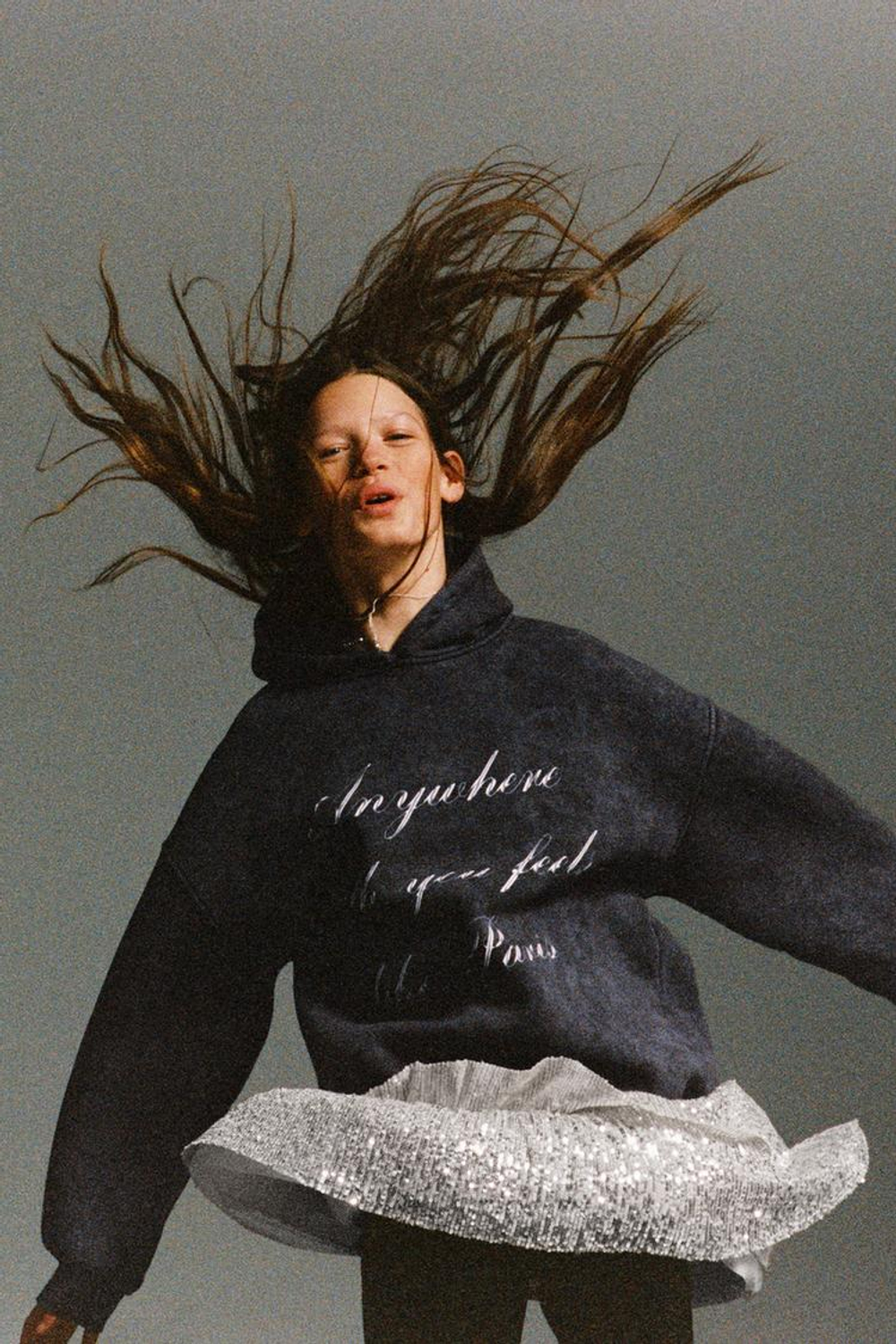 ZARA МИНИ-ЮБКА С ПАЙЕТКАМИ, СЕРЕБРИСТЫЙ