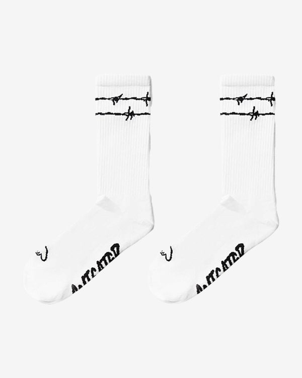 Носки Колючка белые - фото 1