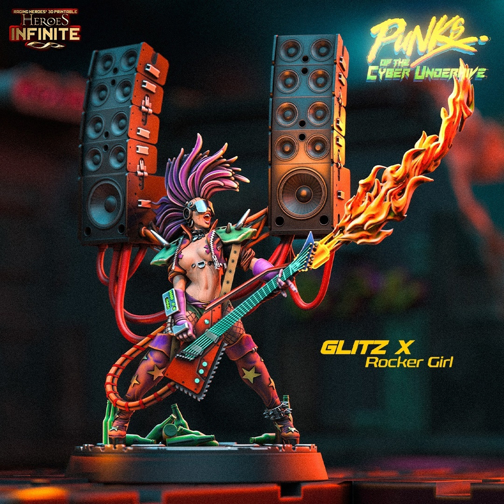 Glitz X Rocker Girl