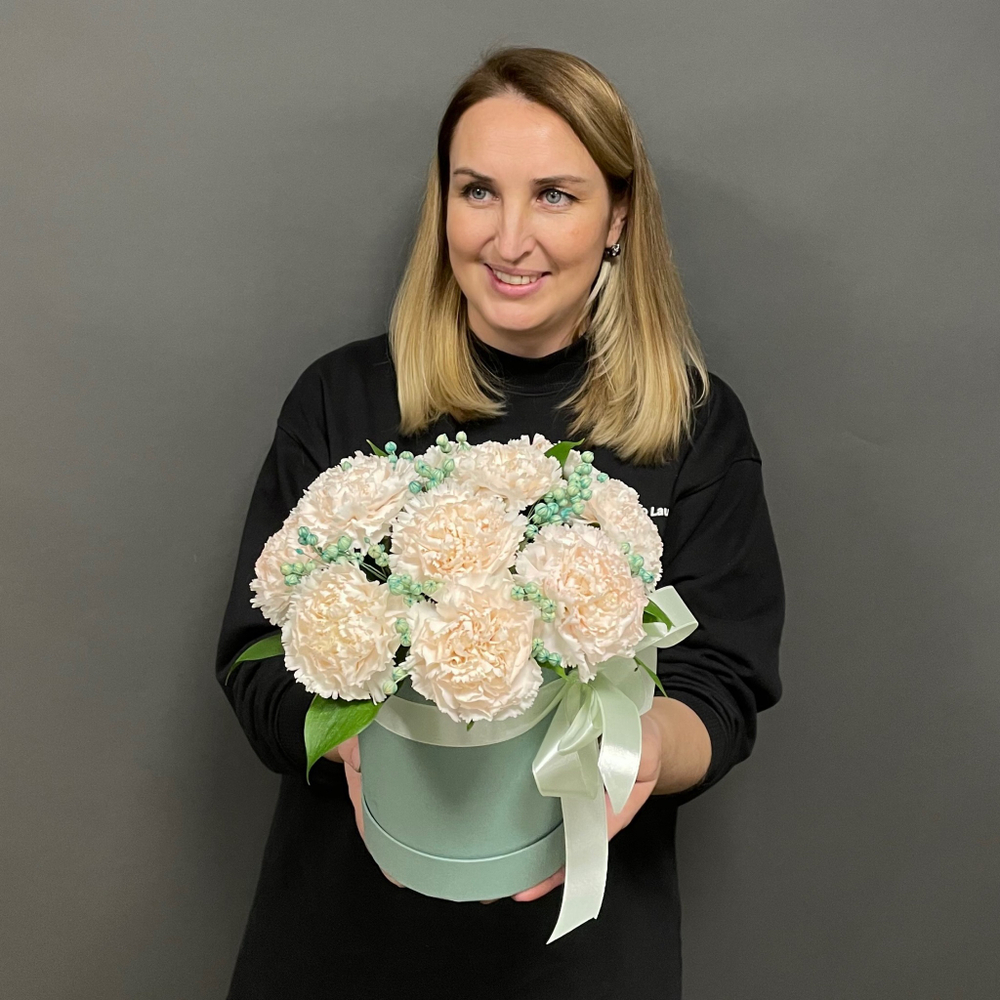 Букет цветов «Воздушный зефир»