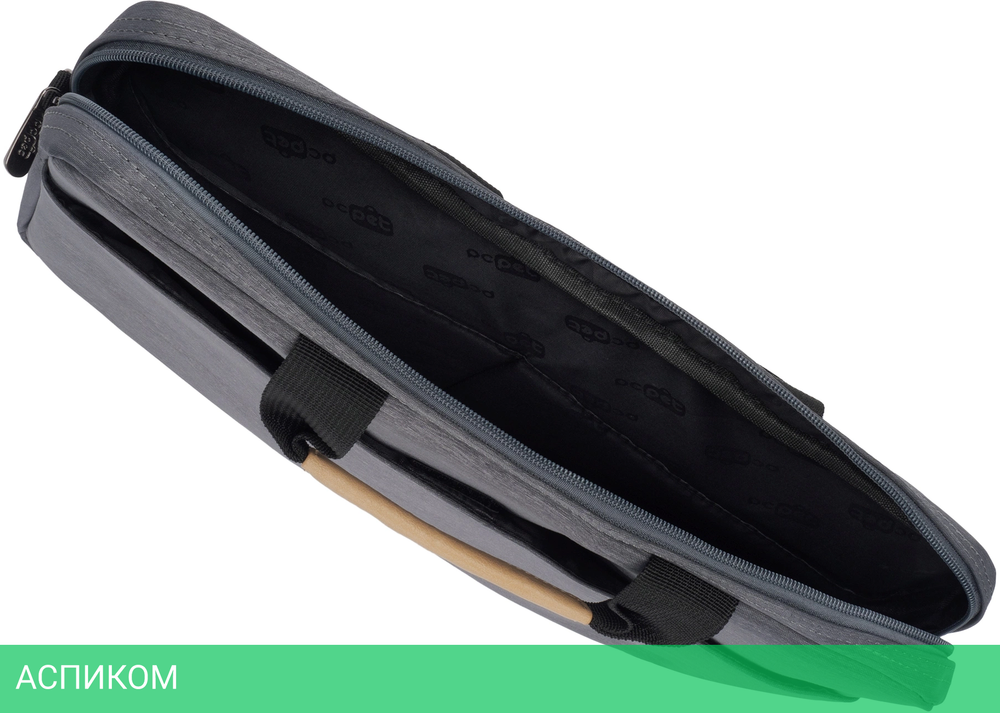 Сумка для ноутбука PC Pet PCP15A3GY темно-серый