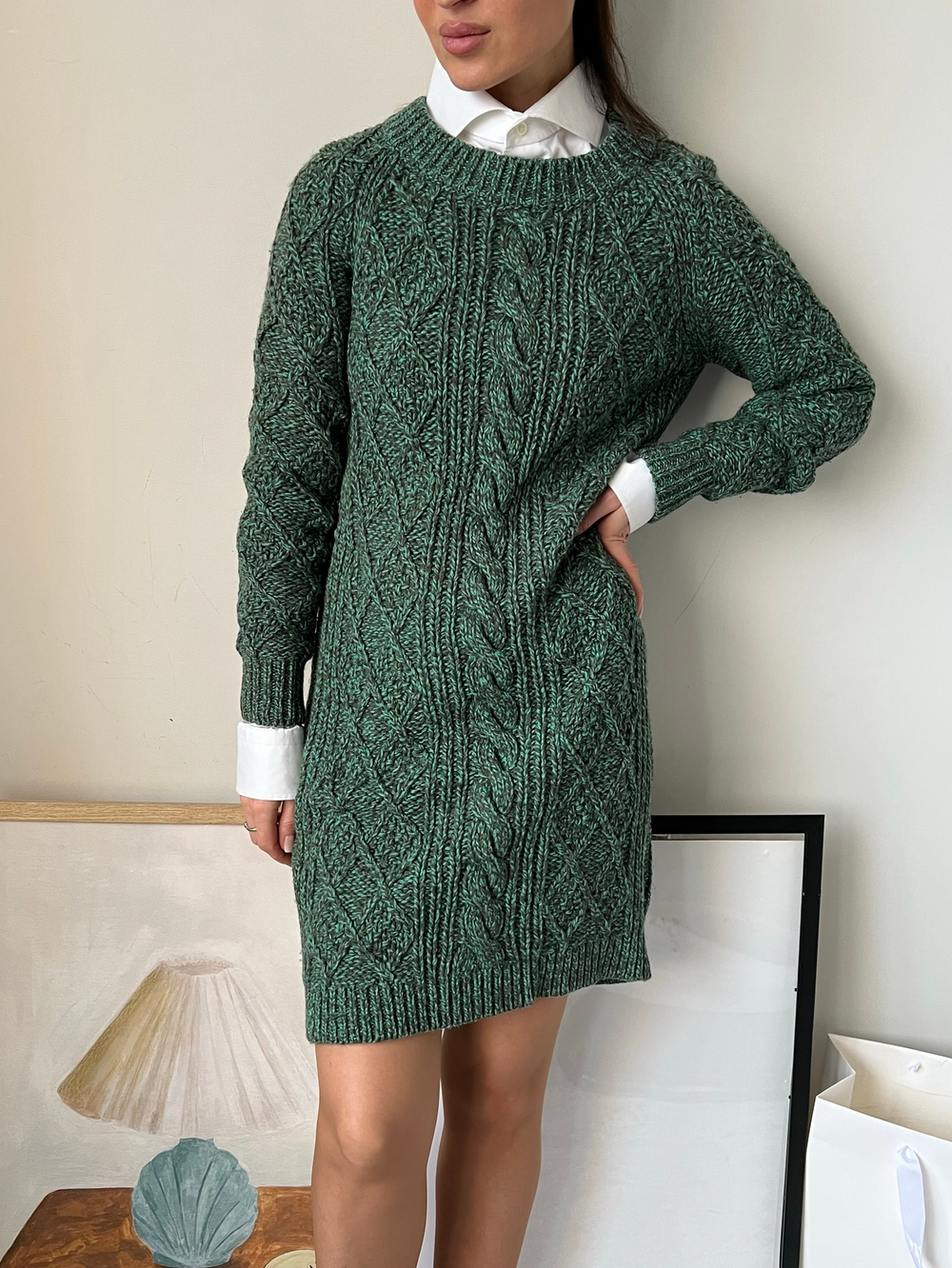 Шерстяное платье Gerard Darel, xs