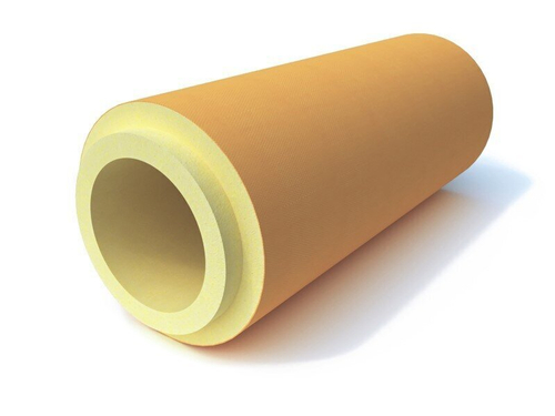 Скорлупа ППУ пенополиуретан с покрытием стеклопластик для труб 159 / 90 мм