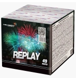 Батарея салютов 'Replay' (MC113) — 49 выстрелов калибра 25 мм