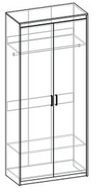 Прага Шкаф 2-х ств.