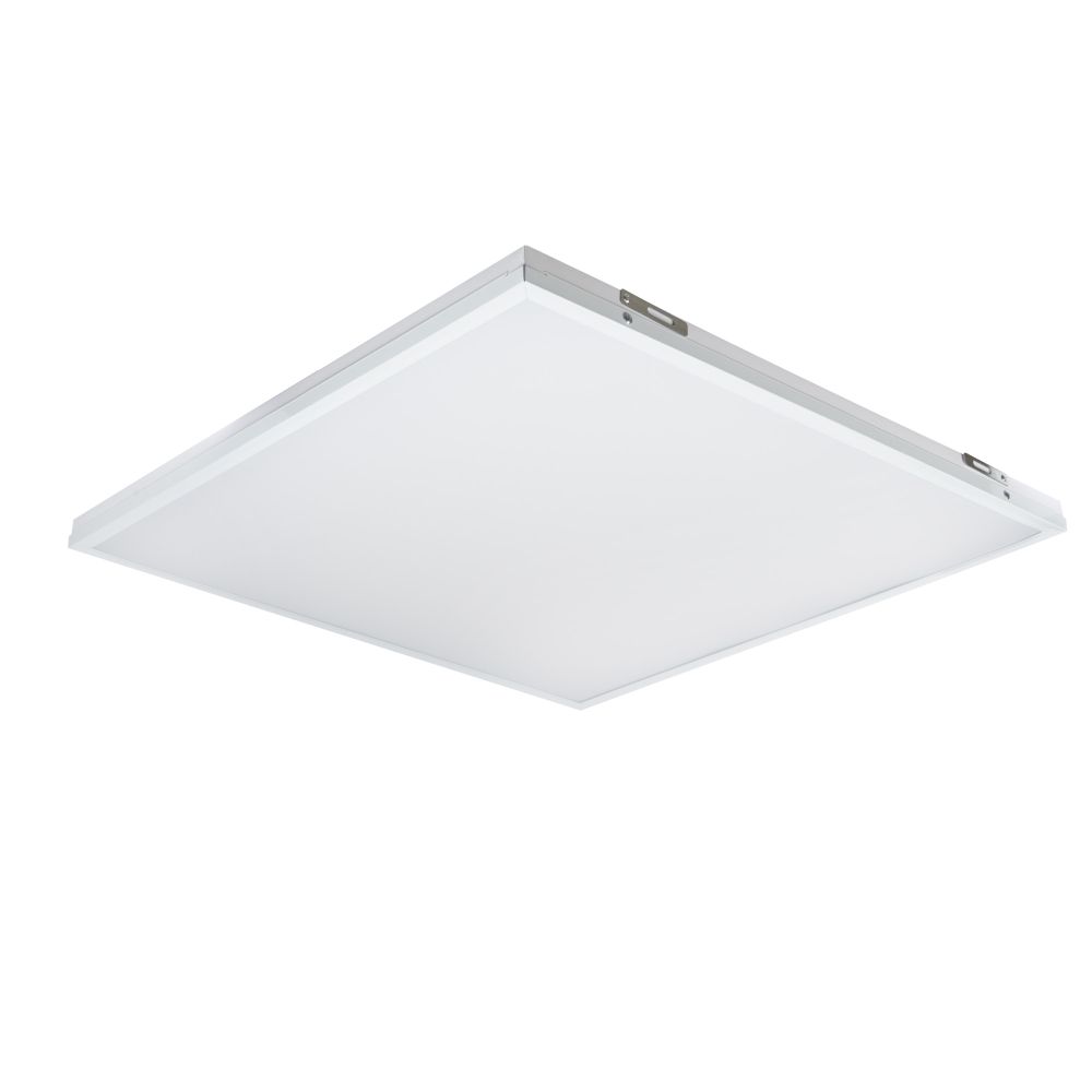 ULP-6060-36W-5000К IP40 GRILYATO OPAL SMOOTH Светильник светодиодный потолочный универсальный. Дневной равномерный свет 5000K. 3500Лм. 588X588x25мм. Корпус белый. В комплекте с и-п. ТМ Uniel