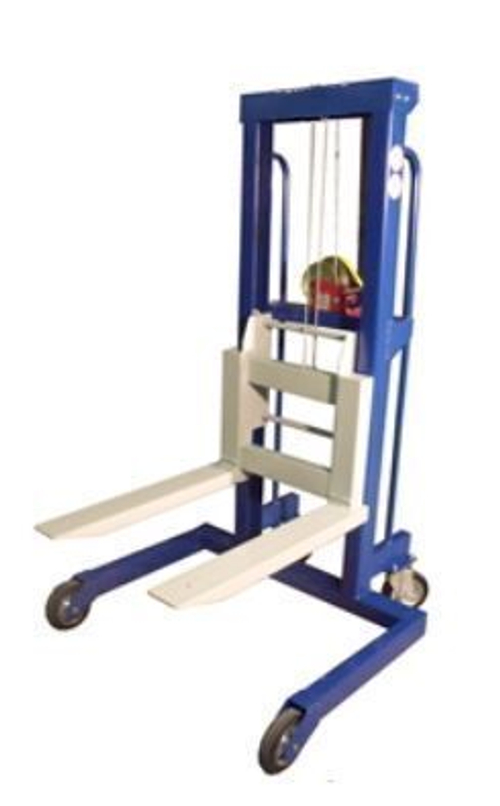 Штабелер ручной 0,25 т 1,6 м HWS с лебедкой и укороченными вилами