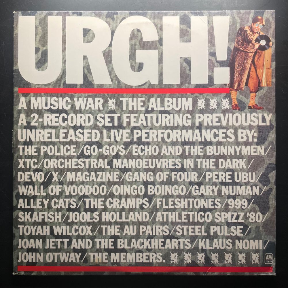 Сборник URGH! A Music War 2LP (США 1981г.)
