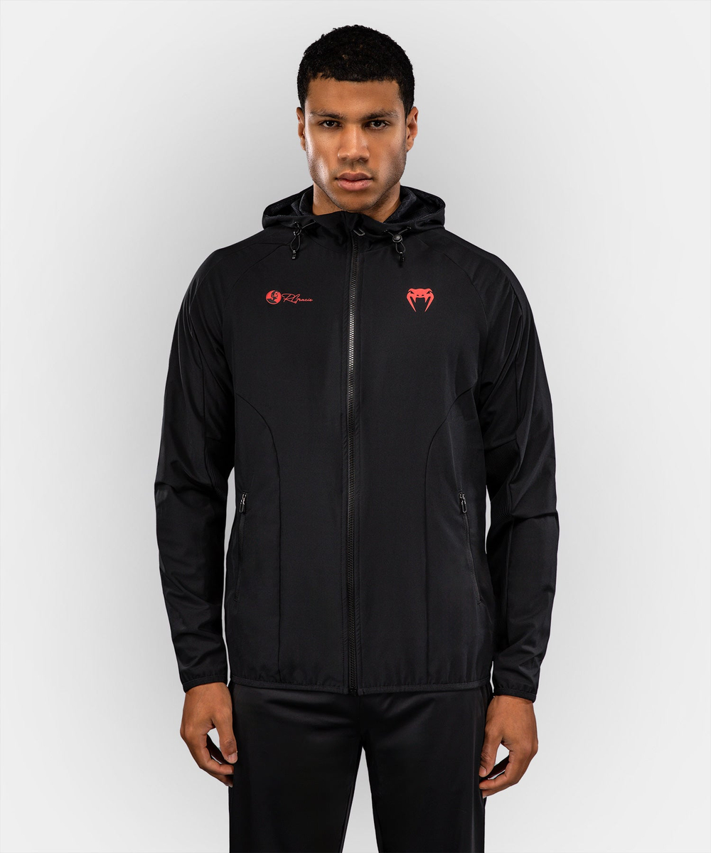 Ветровка Venum x Roger Gracie Black/Red