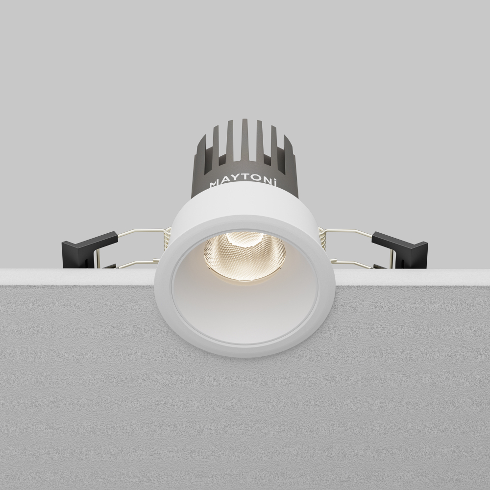 Встраиваемый светодиодный светильник Maytoni Dip DL123-10W-4K-W