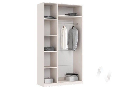 Ларго Шкаф 3- ств.(1200) (Кашемир; Кашемир)