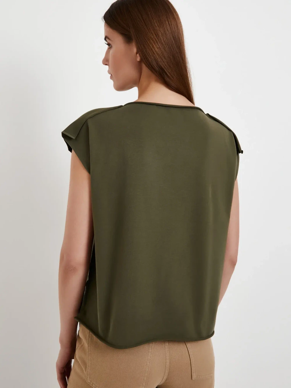 Футболка Квадрат Хаки