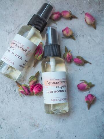 Ароматический спрей для волос и тела «Wood sage and sea salt»