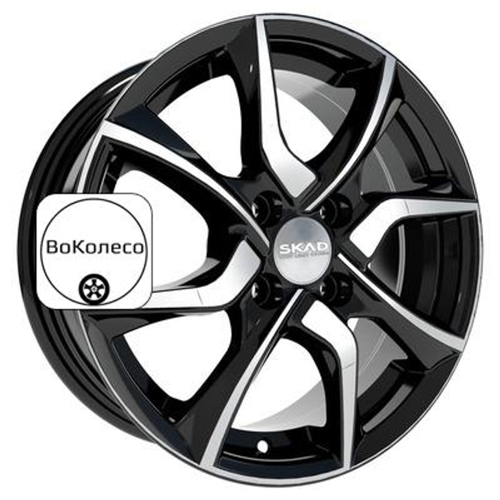 6x15/4x100 ET48 D54,1 Тулон (КЛ233) Алмаз СКАД