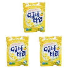 Леденцы Lotte Anytime Лимон и мята без сахара 60 г, 3 шт