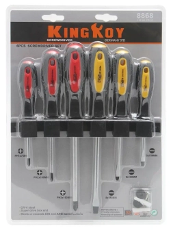 Набор отверток KING ROY 6пр.8868 KING 8868