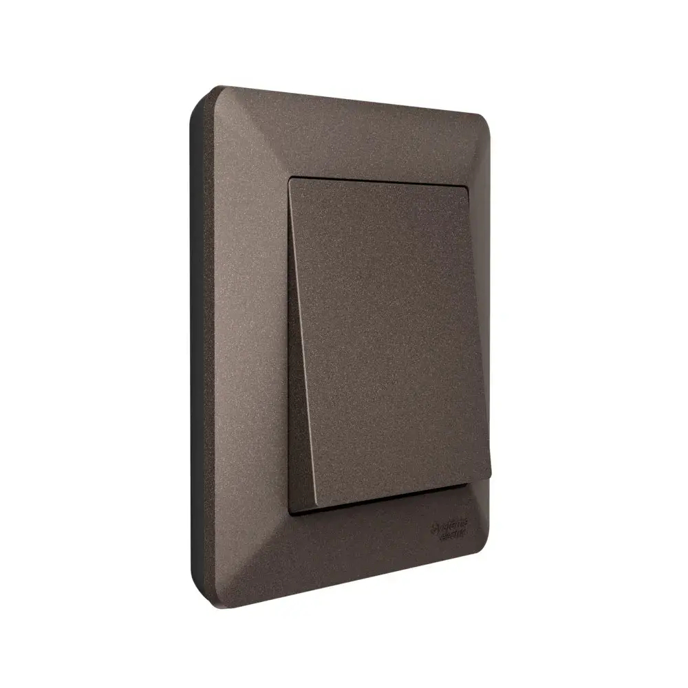 ATLASDESIGN AIR 1-постовая РАМКА, МОККО/дымчатый черный