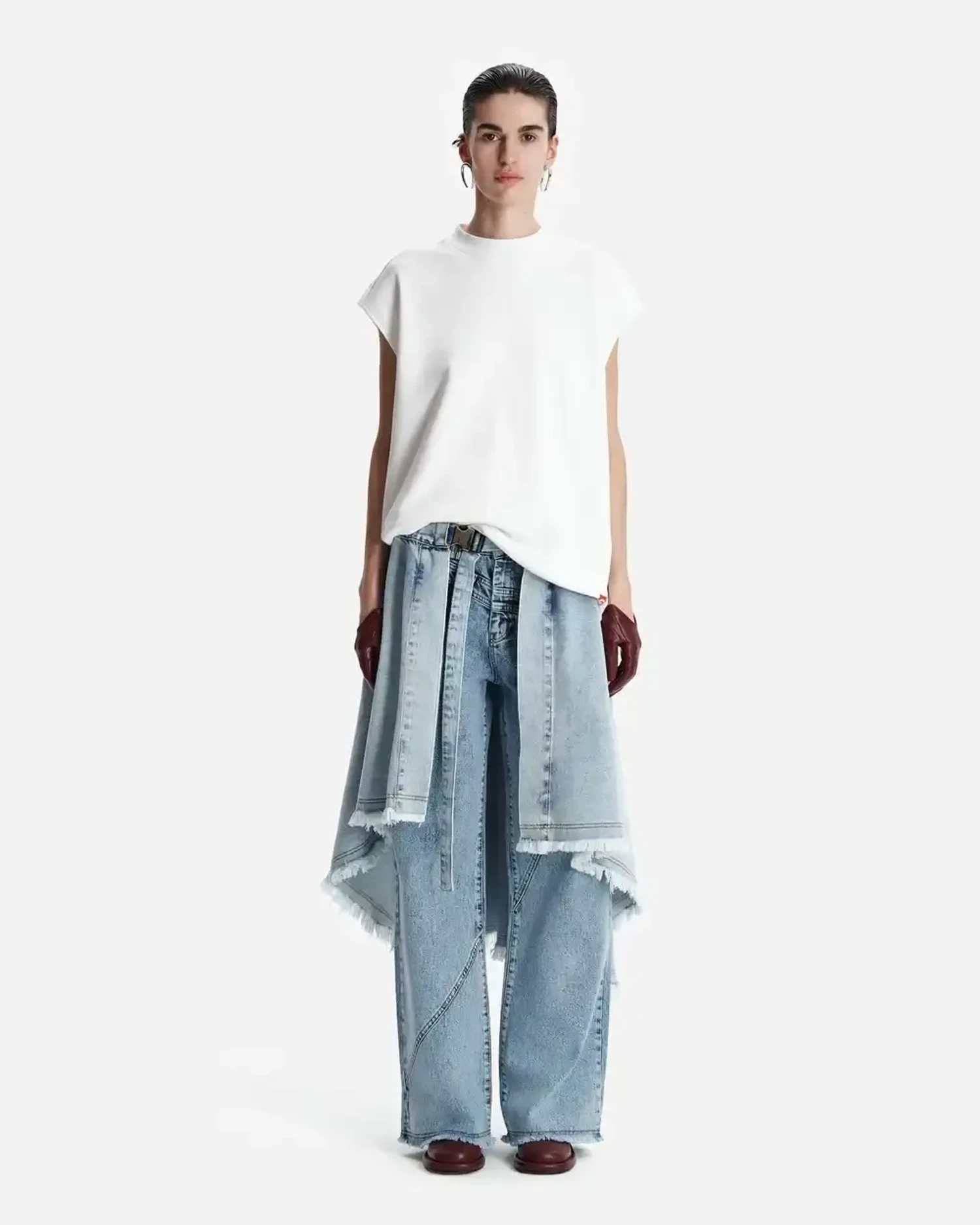 Майка белая