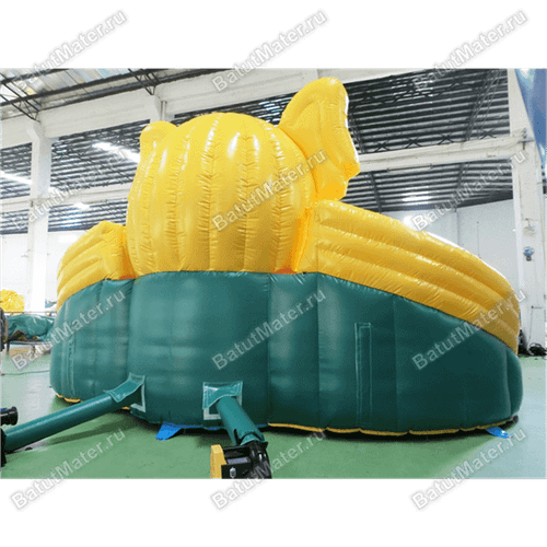 Водная надувная горка «Слоник на воде», 9×8×6 м