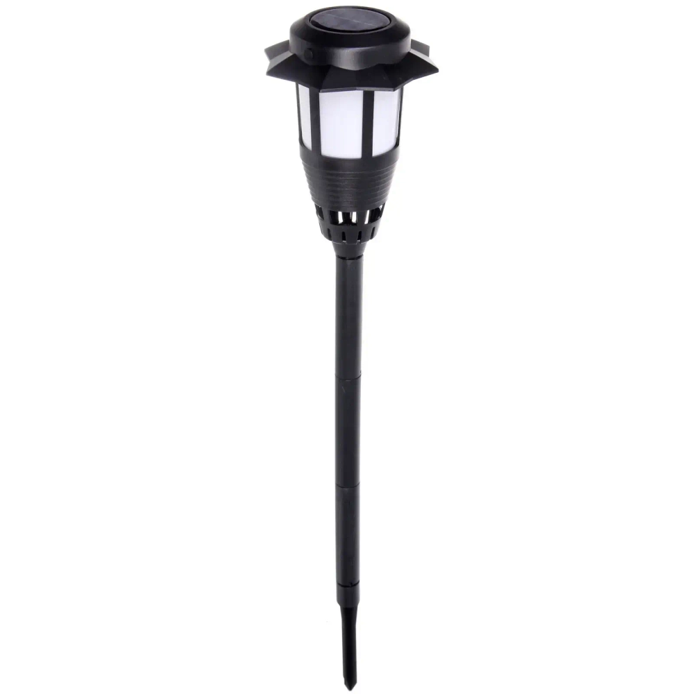 Фонарь садовый «Пронто» 12,5*12,5 см (h=45 см) на солнечной батарее (универсальный), Эффект горящего пламени