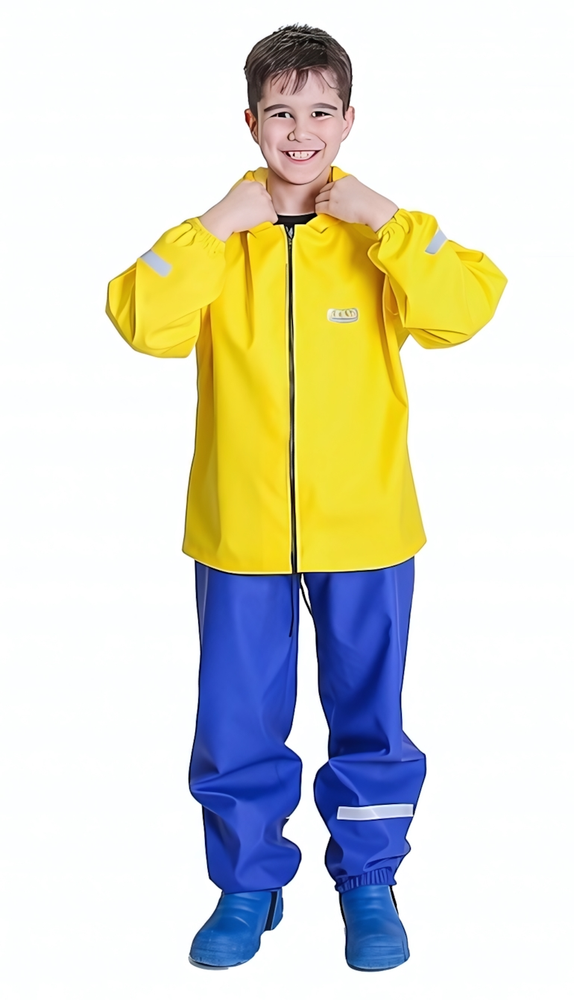 Куртка непромокайка р.128 жёлтая (Smail) Куртка непромокайка р.128 жёлтая (Smail)