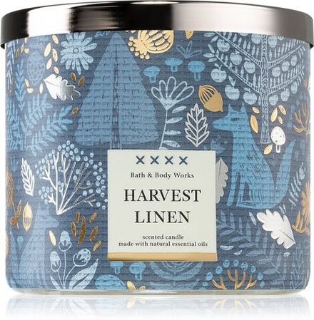 Bath & Body Works Harvest Linen - ароматическая свеча /   411  g  / GTIN 667555268325