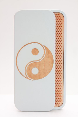 Доска садху Инь-янь медные гвозди