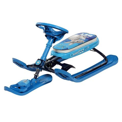 Снегокат "Ника-кросс", Кролик (синий кролик)