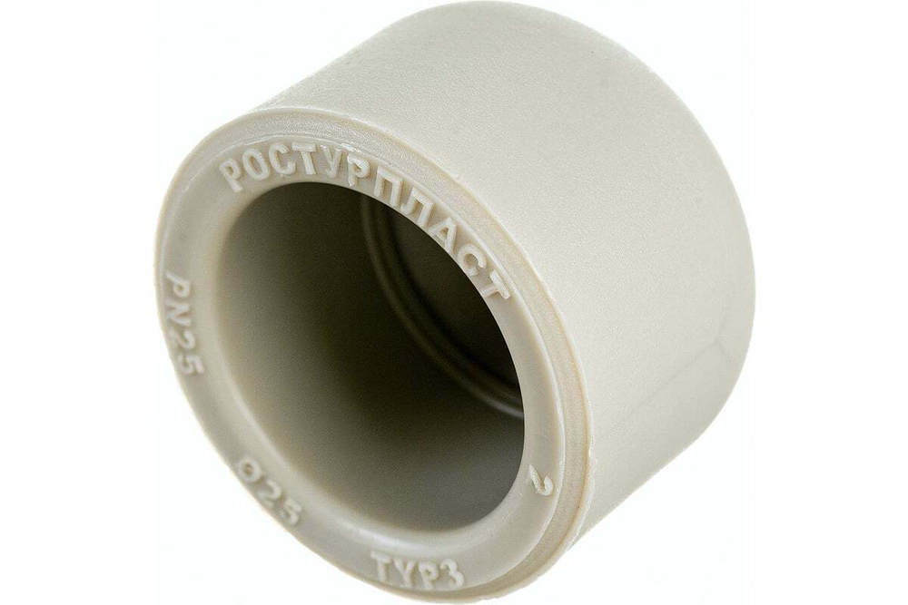 ЗАГЛУШКА РОСТУРПЛАСТ 25 PN 25 СЕРЫЙ 10909