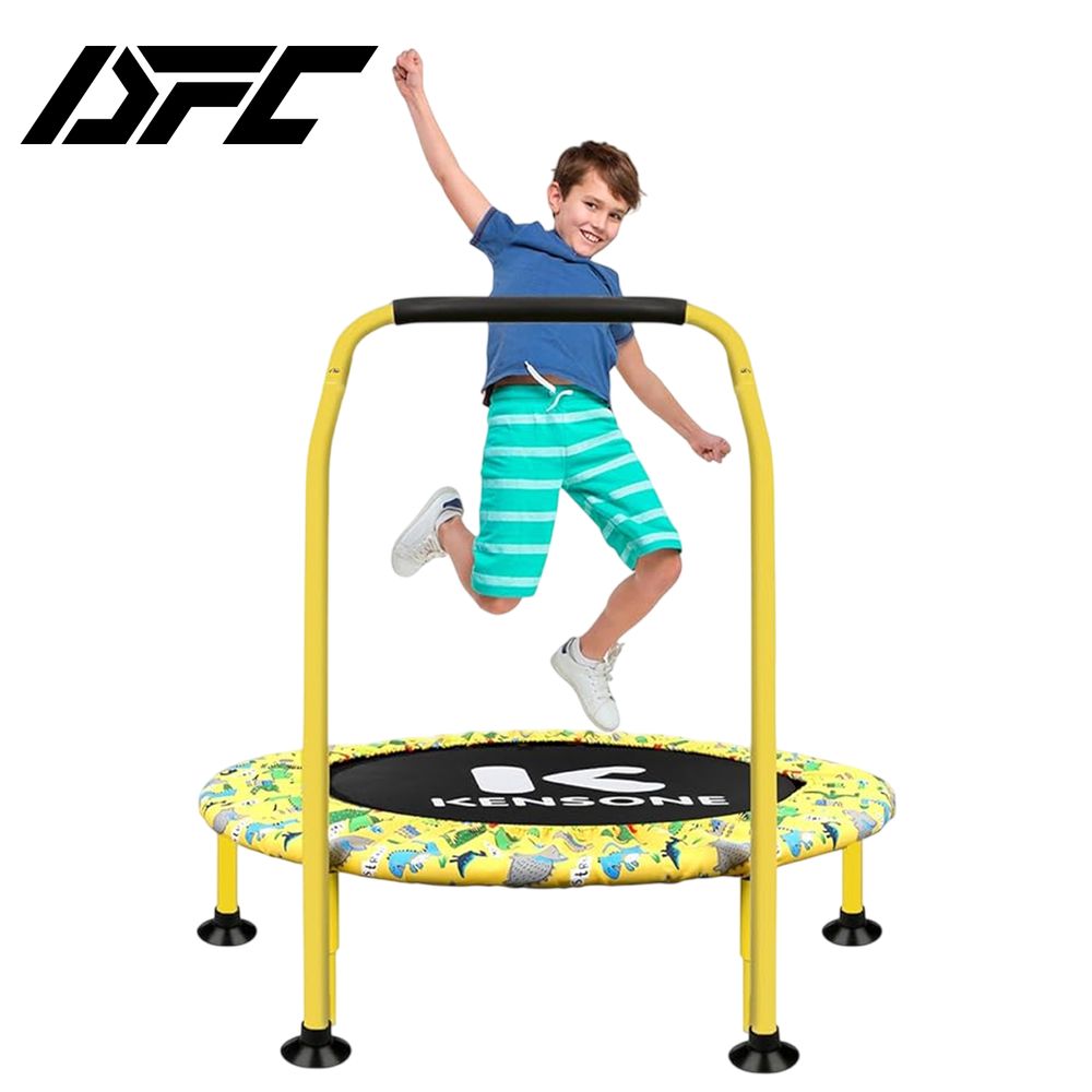 Детский батут DFC KENSONE 36&amp;quot; BSD-KT-U bar-yellow с поручнем