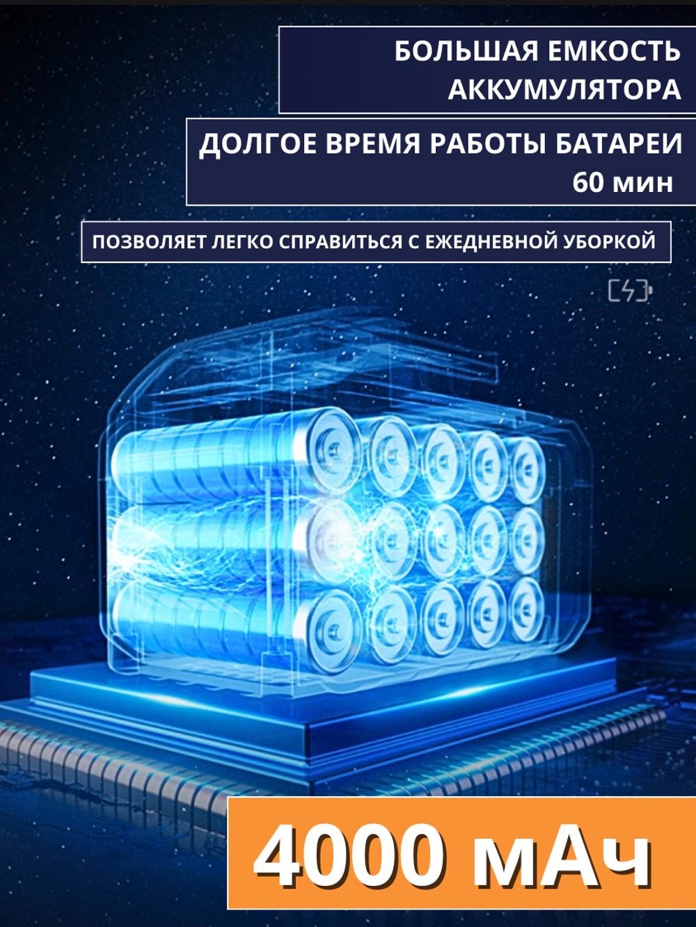 Воздуходувка - пылесос с базой LT-117 (синий)