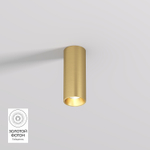 DK2615-SB Накладной светильник SHINE TUBE со светодиодом, D45*H115, IP20, 3000К, 7W, RA?90, сатинированная латунь, алюминий