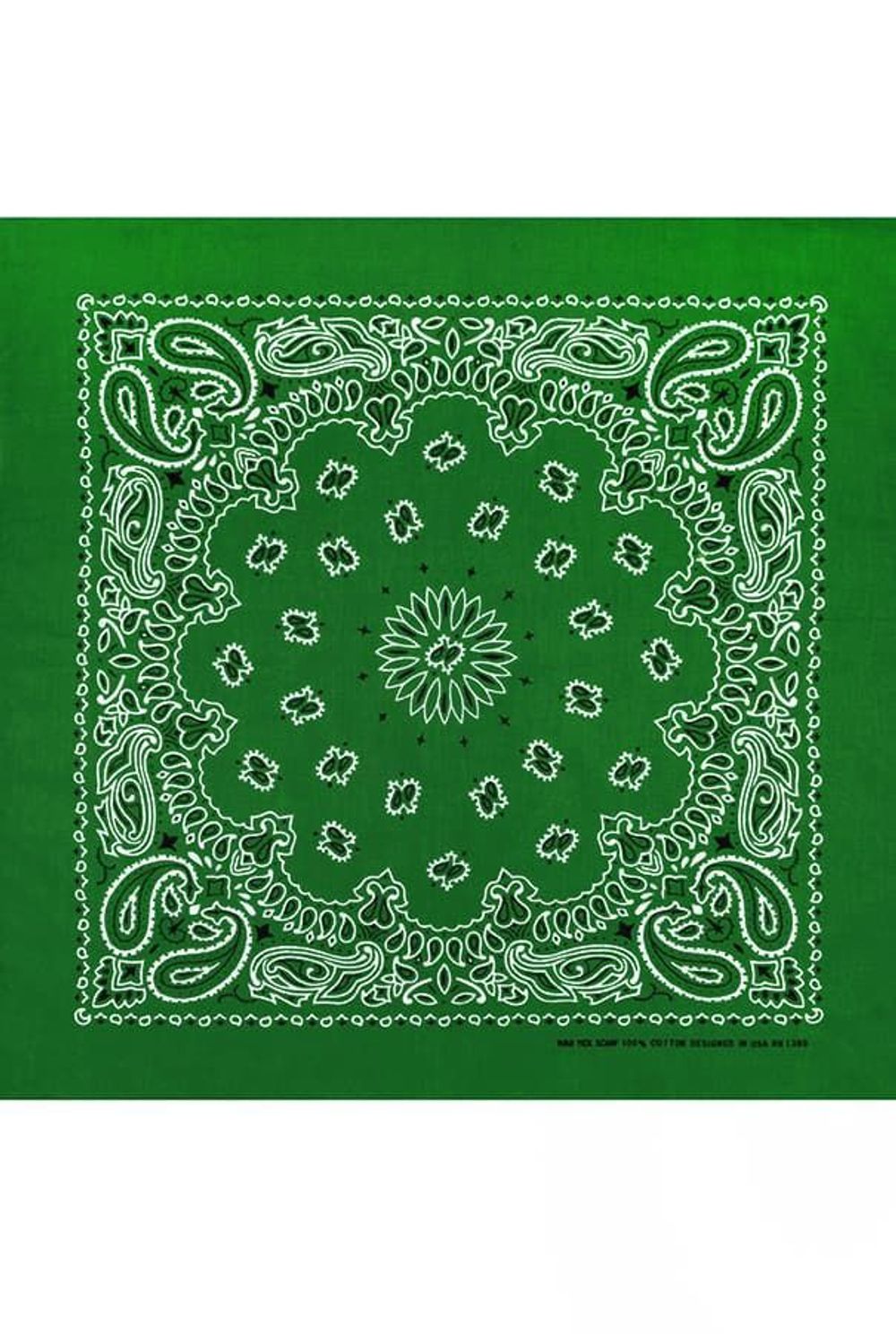 Зеленая бандана фото