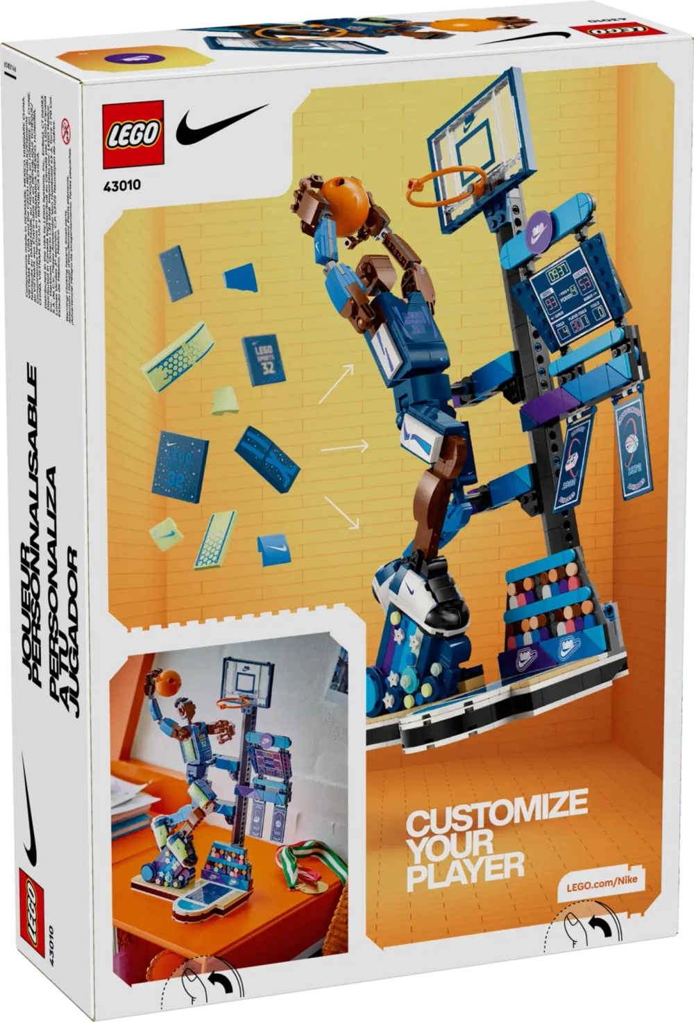 Конструктор LEGO 43010 Nike Верный бросок