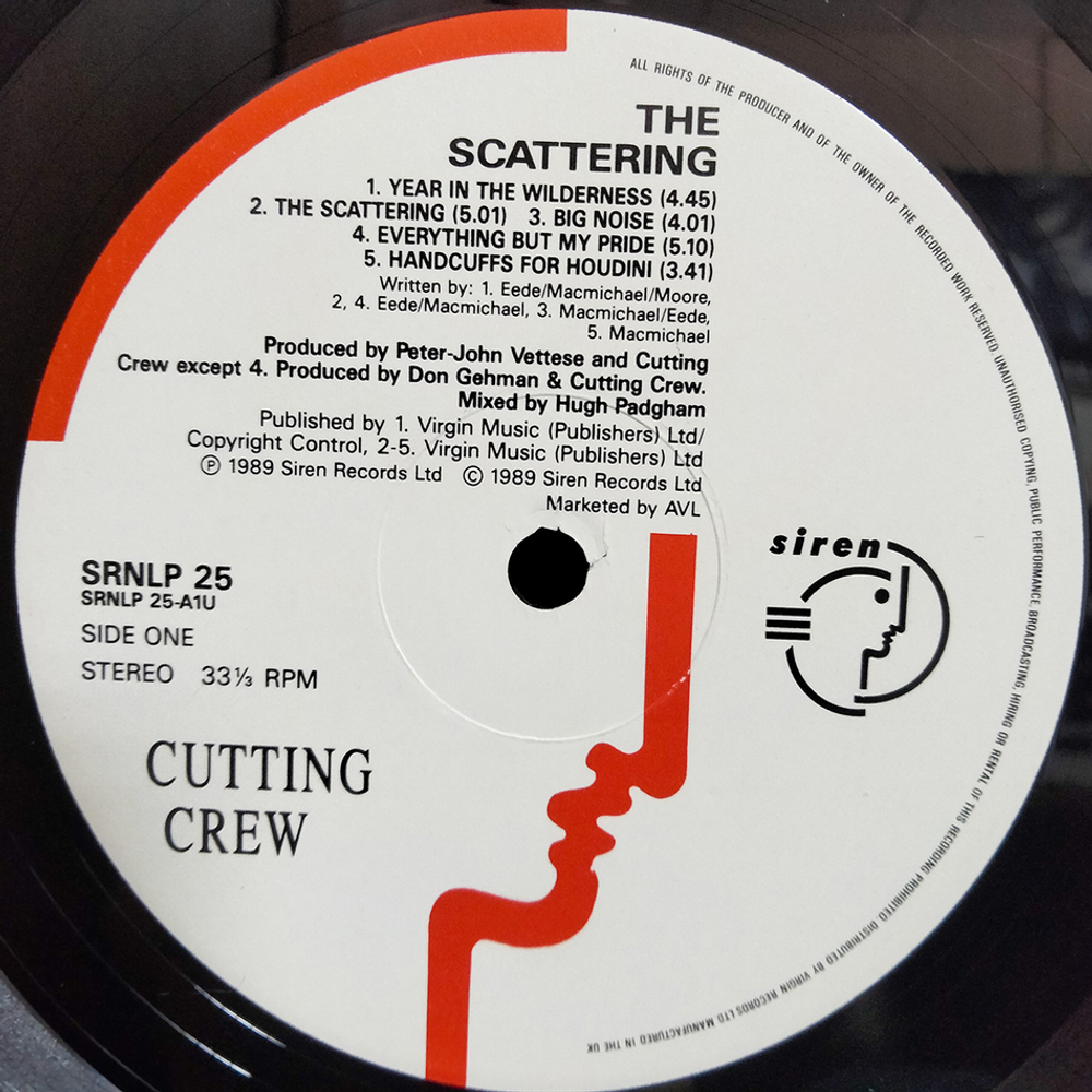 Cutting Crew / The Scattering (LP)