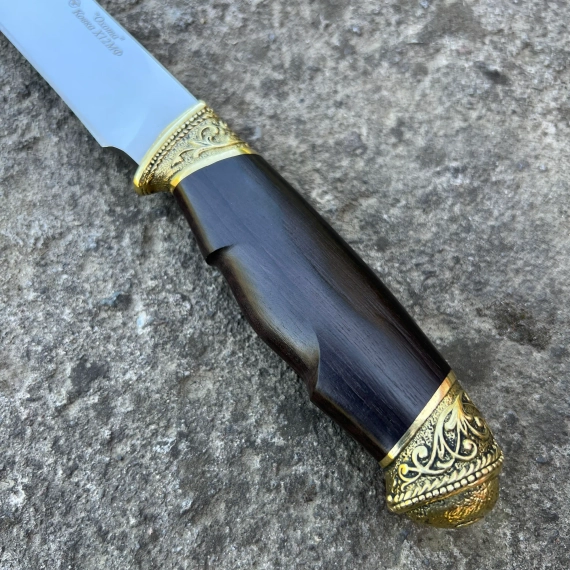 Нож туристический ковка кизлярский