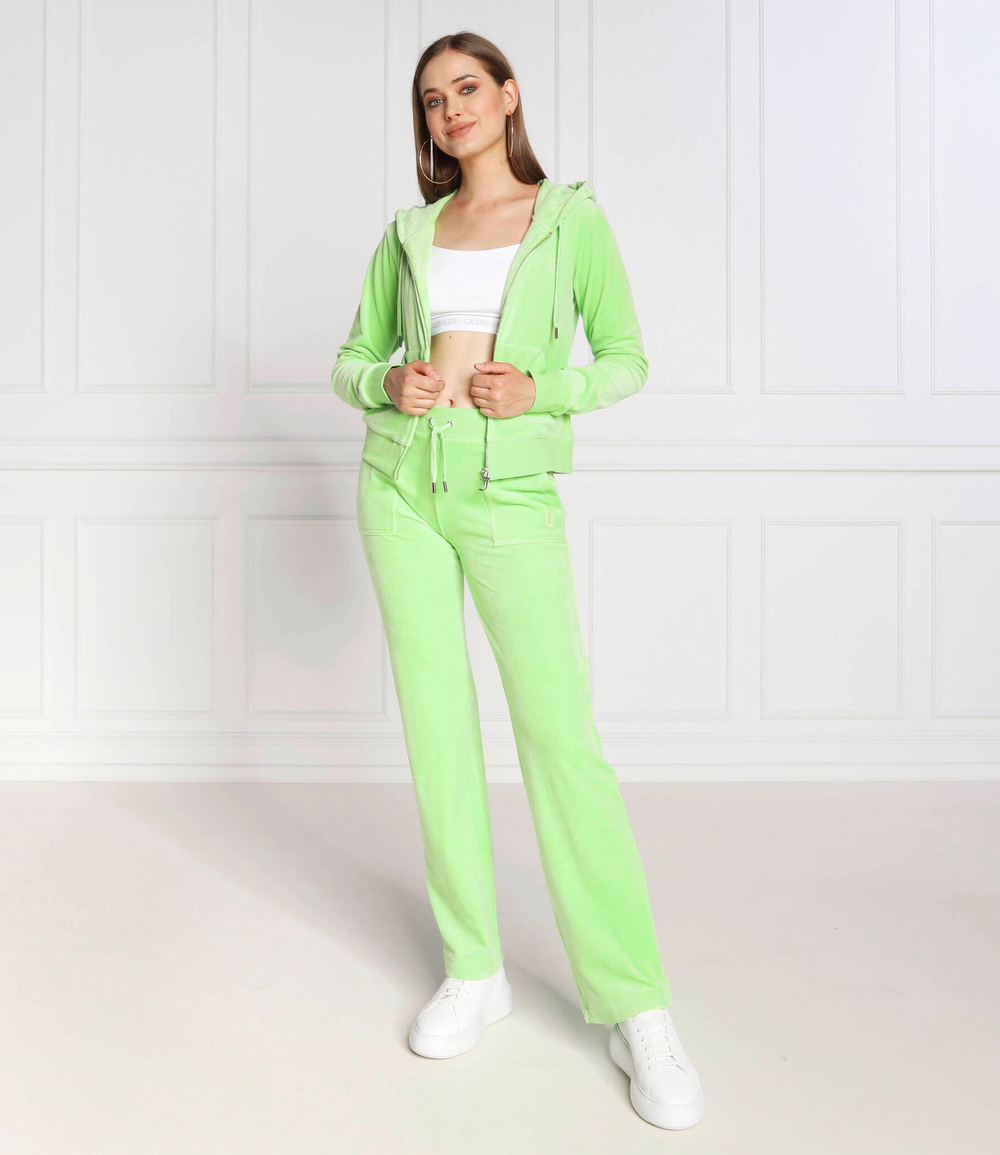 спортивные штаны del ray Juicy Couture - зеленый(JCAP180)