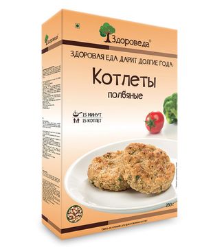 Котлеты полбяные "Здороведа", 280г.