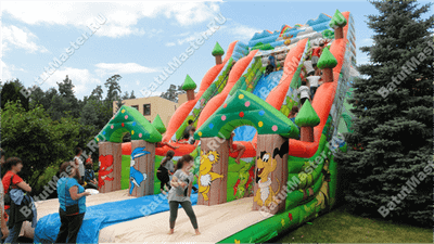 Надувная горка "Форест"