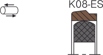 Уплотнение поршня K08-ES