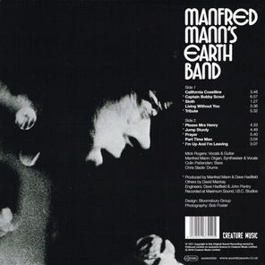 Manfred Mann's Earth Band / Manfred Mann's Earth Band (LP)