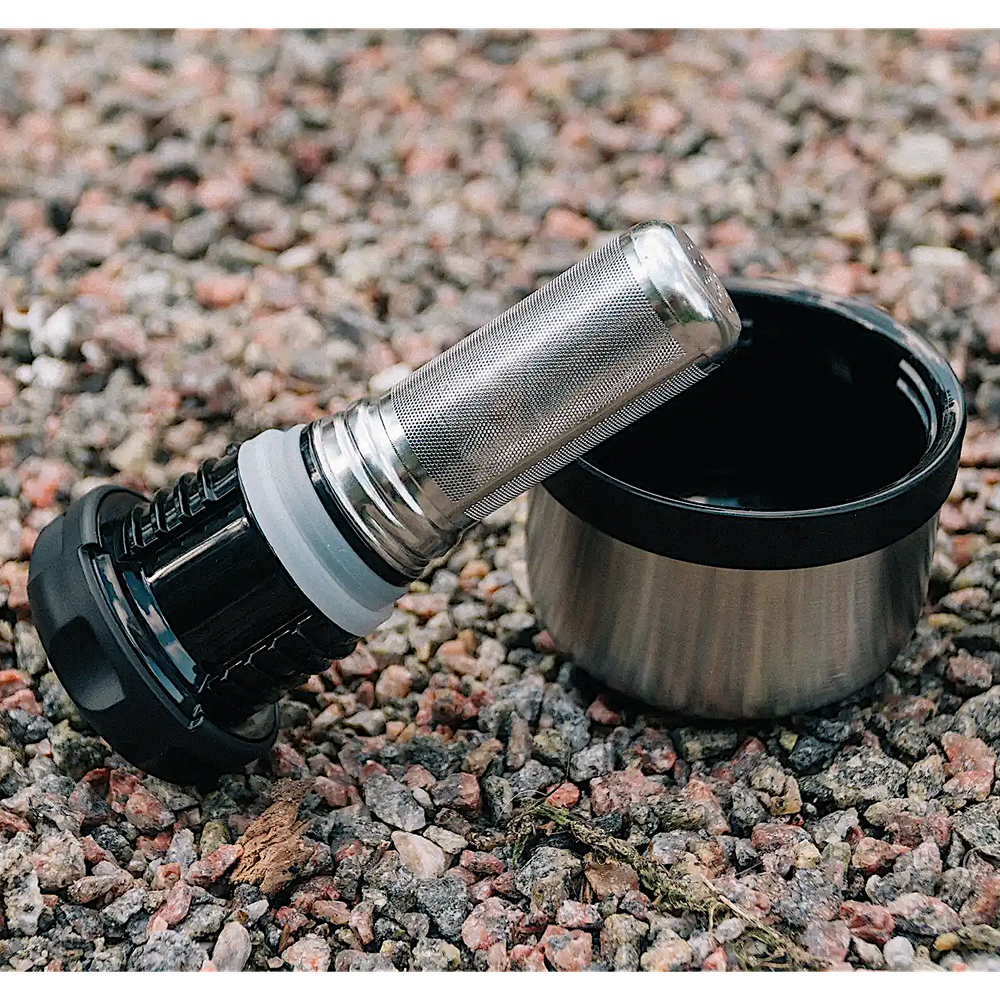 Термос 0.77л Bobber Barrel 770мл для чая с ситечком для заваривания Нерж. (28ч сохраняет тепло) -